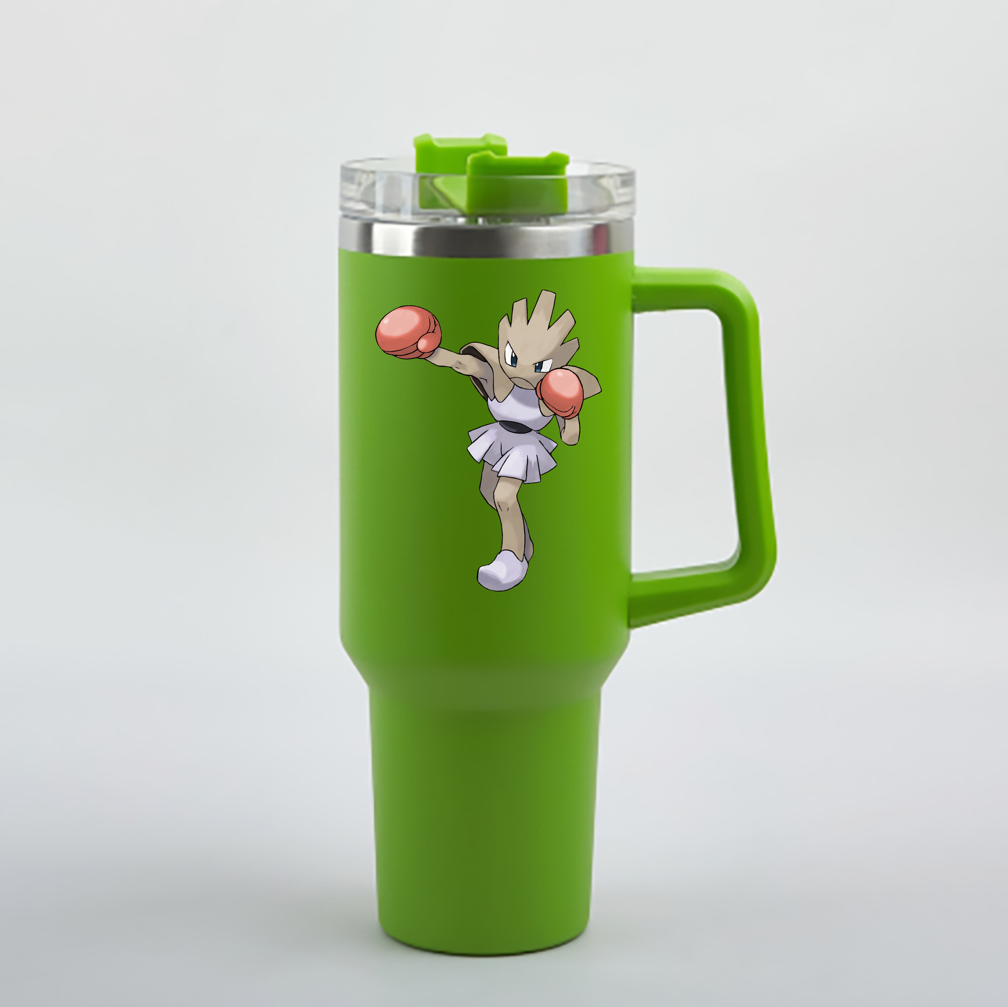 （画像用） ポケットモンスター Pokémon 1200mL車用タンブラー - クリスタルステッカー（プラスチックストロー付き）